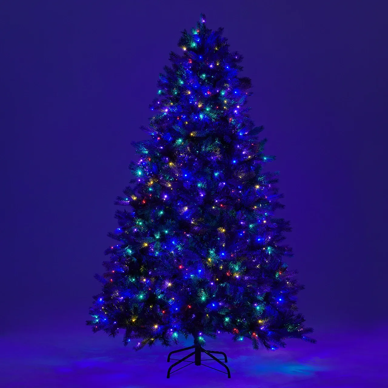 7.5ft. Pre-Lit Winterhaven Fir Artificial Christmas Tree Set Of Tree PARTY LIGHT ASHLAND SUBMERSIBLE