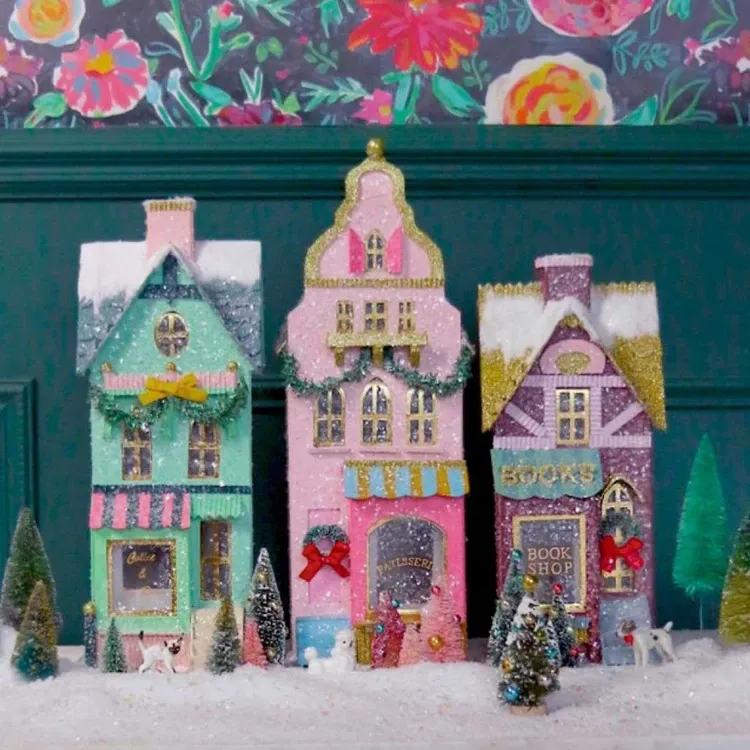 All About Putz Houses - The Christmas Loft