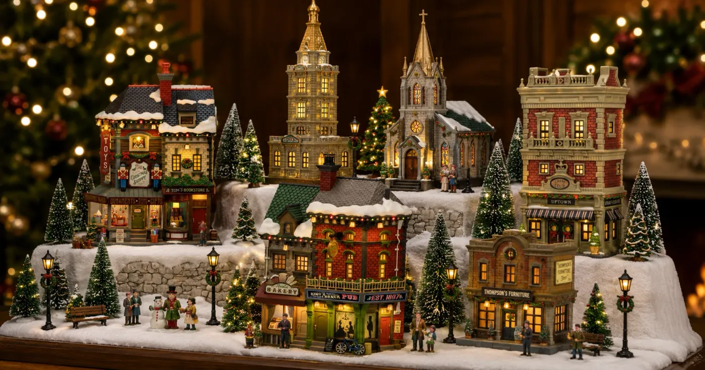 All About Putz Houses - The Christmas Loft