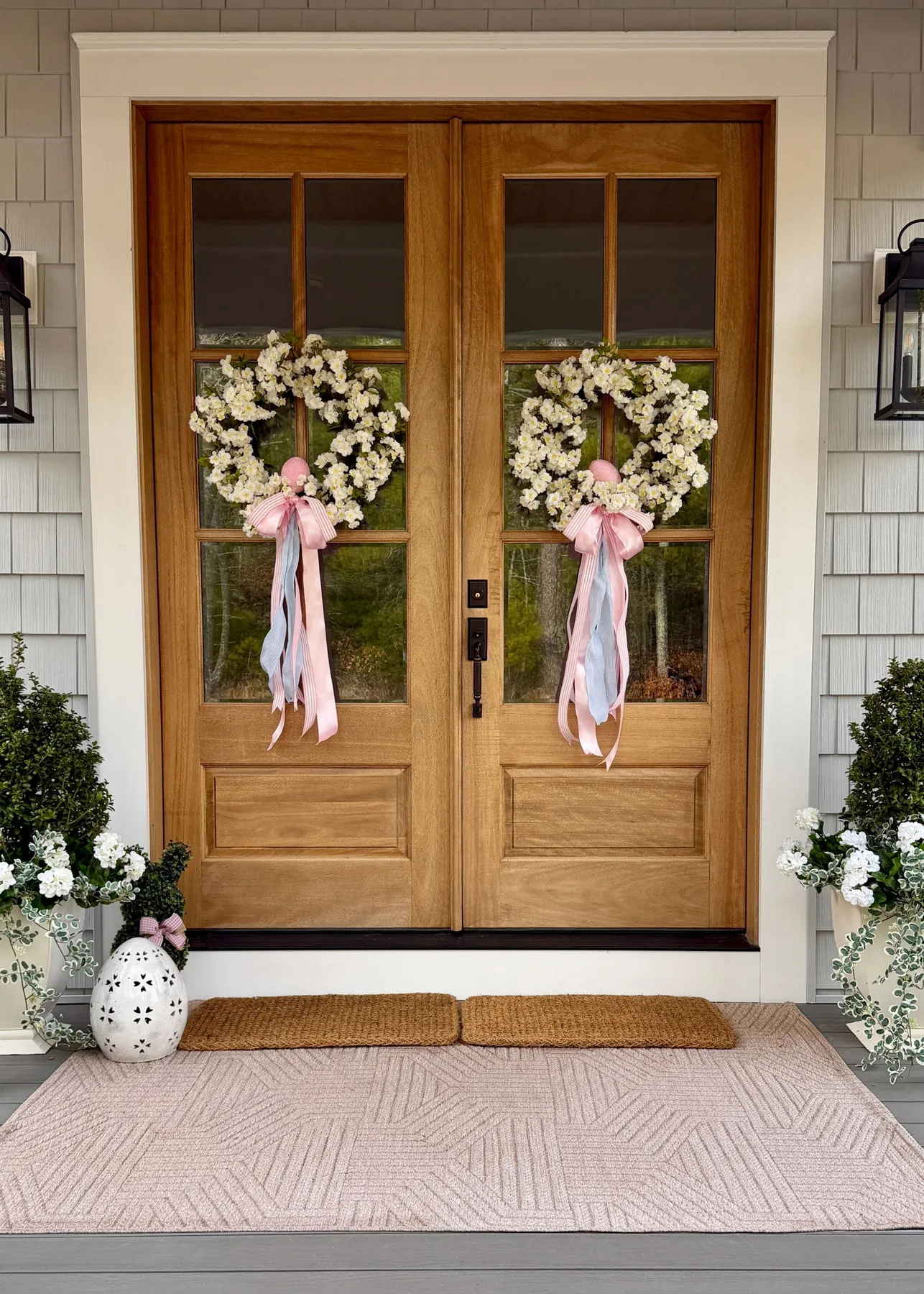 Allstate Floral 24' Faux Cherry Blossom Wreath