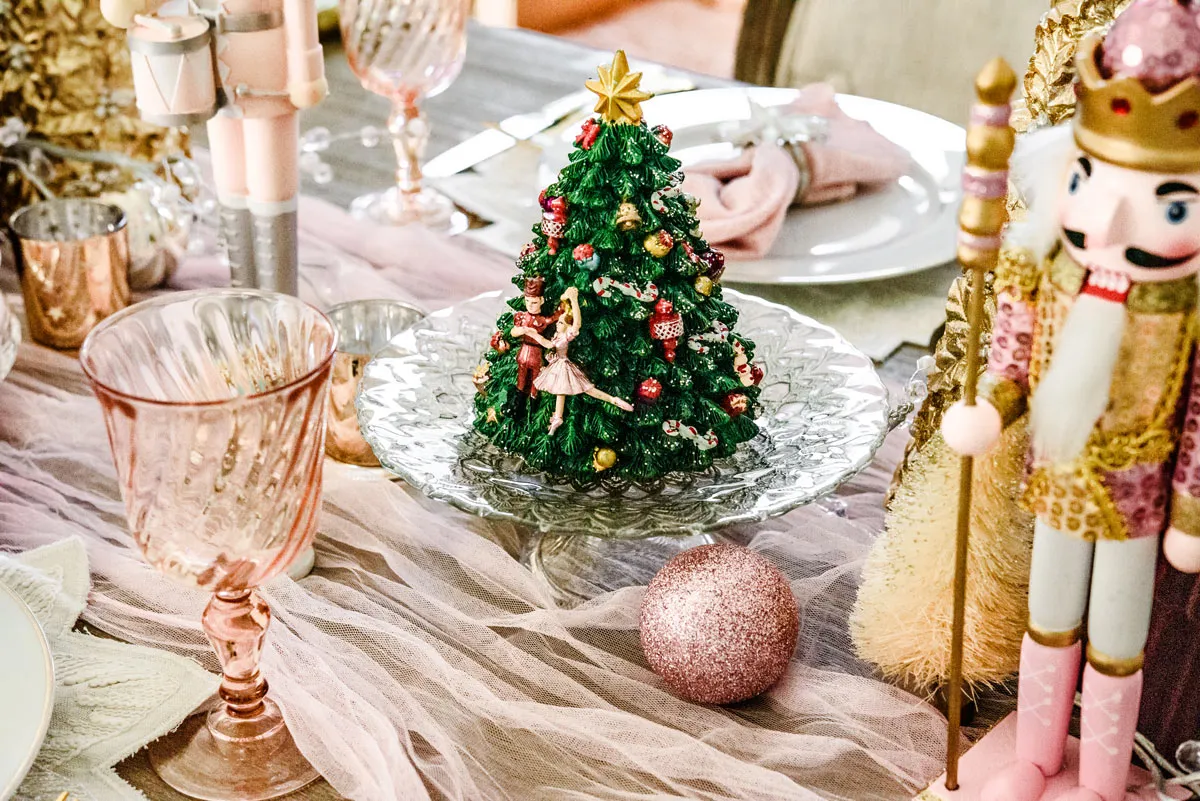 Amazing Nutcracker Ballet Christmas Tree & Tablescape Theme