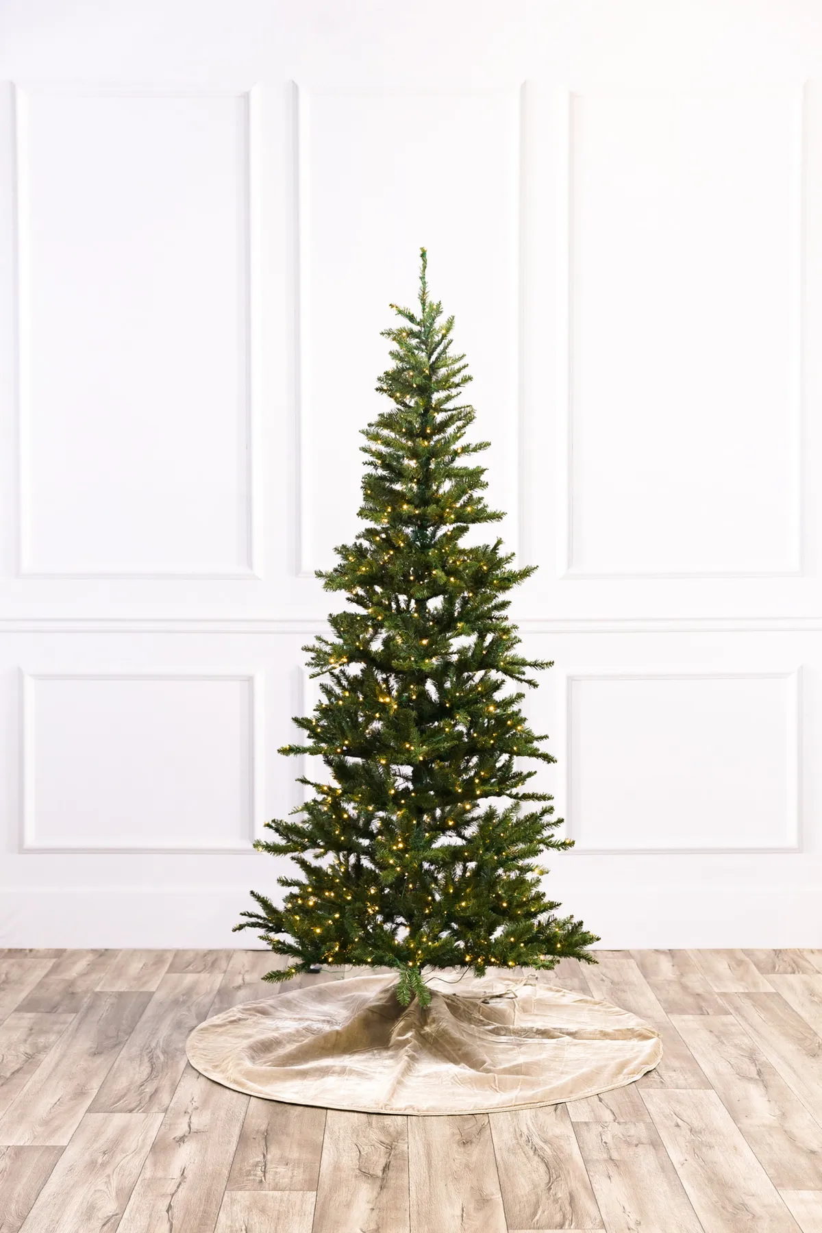 Aspen Slender Pine Color-Change Christmas Tree with 3mm LED – Modern Display