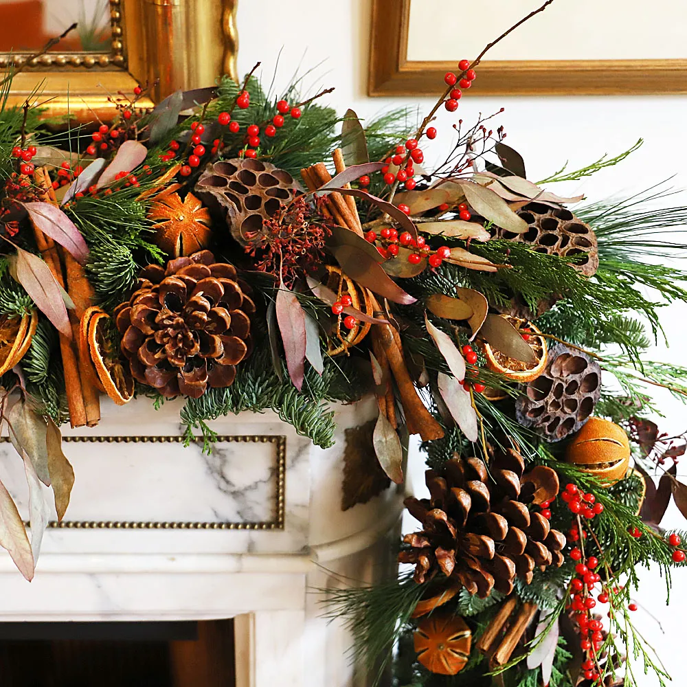 Bespoke Christmas Garland | The Flower Stand Chelsea