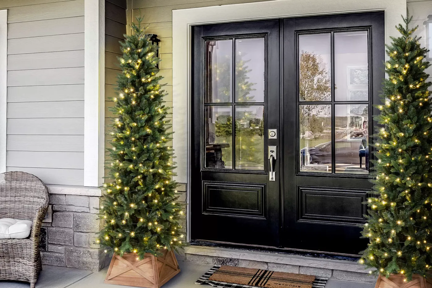 Best Christmas Tree World The 4Ft Majestic Dew Pine Potted Tree (Outdoor) «  Center Christmas Tree
