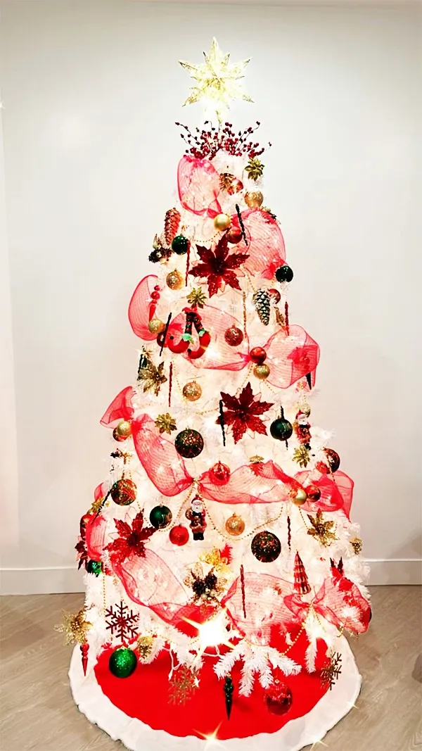 Best Decorations and Themes for White Christmas Tree - Angel Tree Topper  Shop