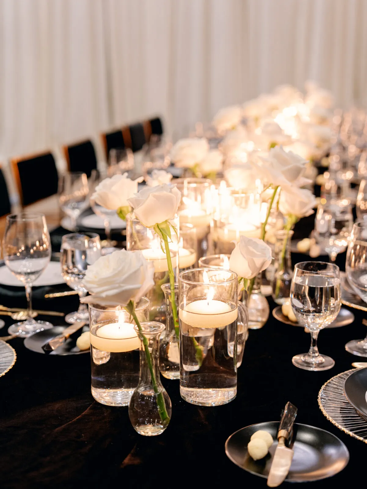 Black and White New Year's Eve Wedding at The Adolphus Hotel • Alexa Kay  Events