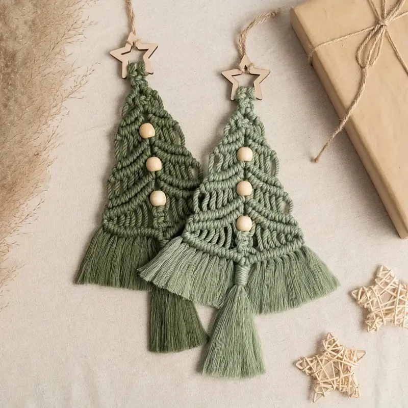 bohemian christmas tree woven wall - Temu Bahrain