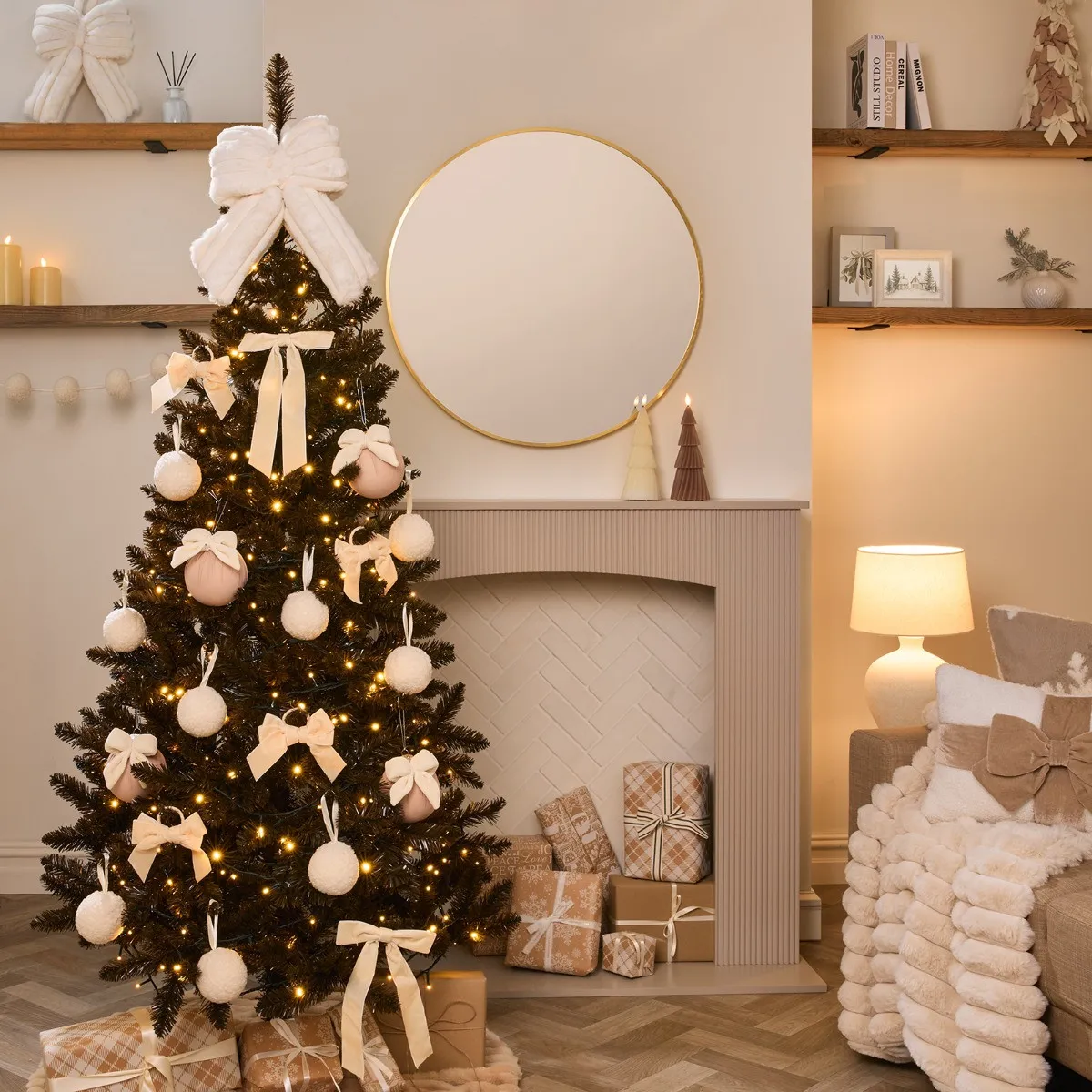 Brown OHS Christmas Tree Chocolate 6ft OHS