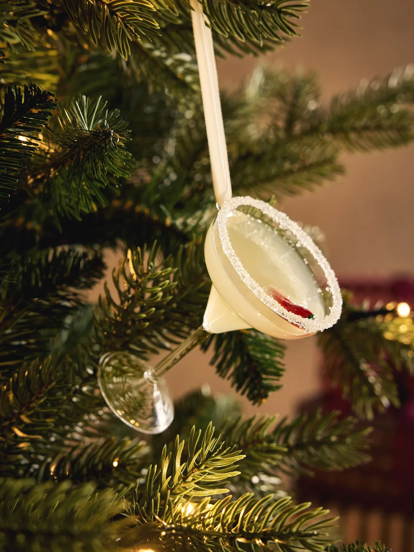 Buy Spicy Margarita Glass Cocktail Bauble from Next USA
