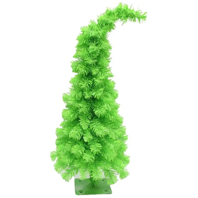 Celebrations 2 Ft Full Grinch Green Christmas Tree, 125 Tips |