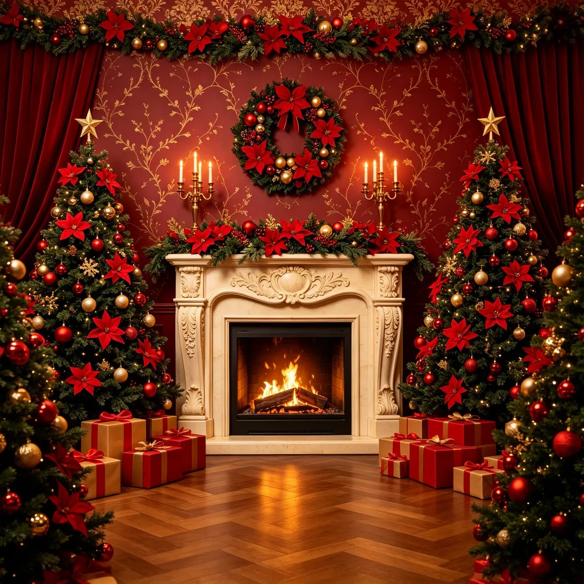 Christmas Backdrops | 2025 Christmas Backdrops for Photography | Dbackdrop  – Page 126