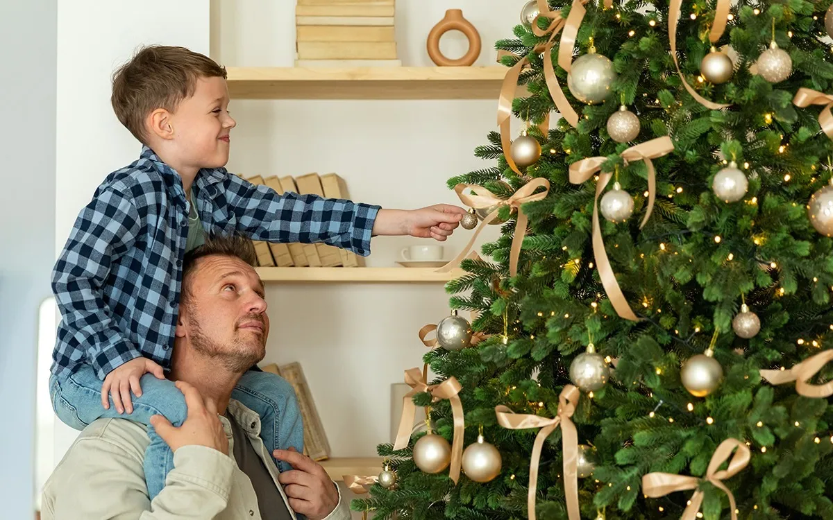 Christmas, Christmas Trees, Real Touch