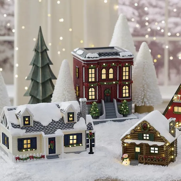 Christmas Collectible House, Traditional | Grandin Road