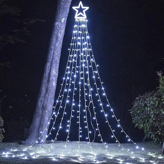 Christmas Decoration Lights, Outdoor Christmas String Lights 320 LED 1 –  Nate's Garden Supply