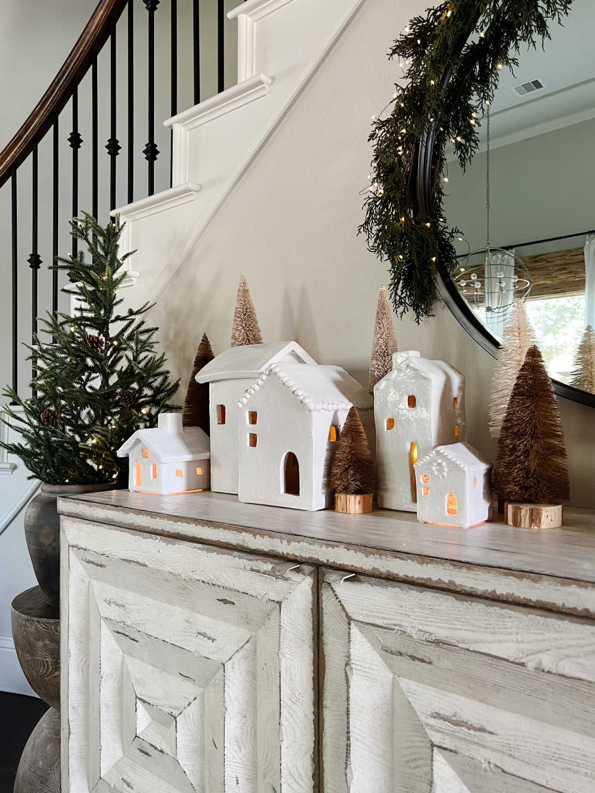 Christmas Fine Village Mantel Display , 51 Selling Decor Ideas For A  Festive Holiday