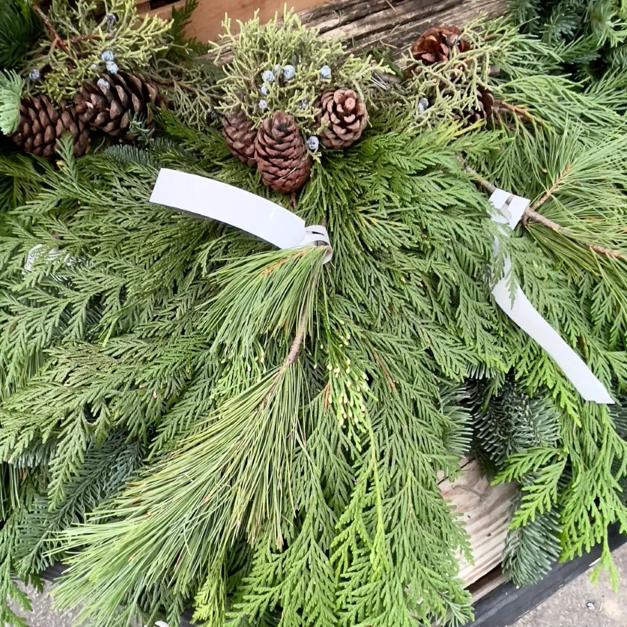 Christmas Greenery Ideas: Add Natural Charm to Your Holiday Decor - White  Lilac Farmhouse