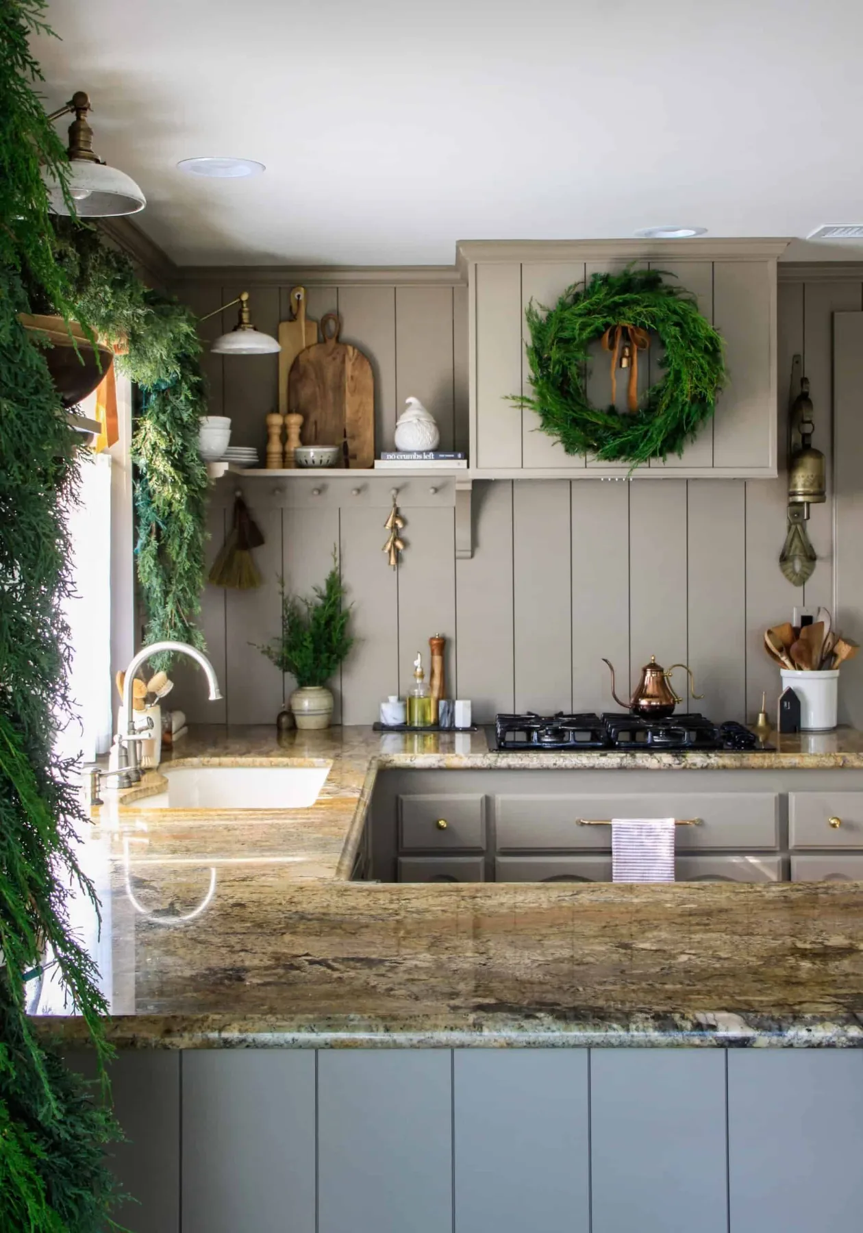 Christmas in the Kitchen and Breakfast Nook — Wildflower Home Interiors