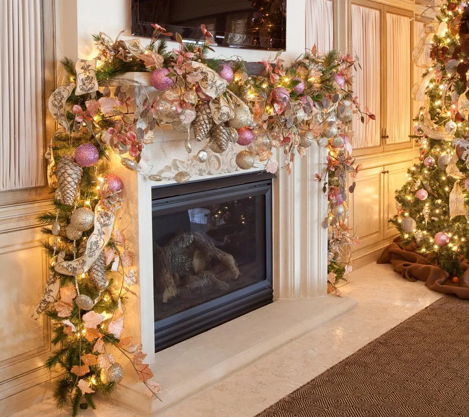 Christmas Mantel Decor Inspiration