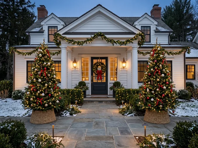 Christmas Porch Decor Ideas: 10 Festive Ways to Welcome Guests | Quick Decor  Ideas