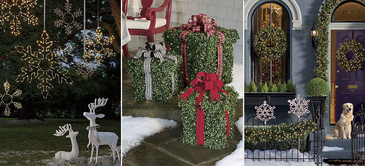 Christmas Porch Decorations: 15 Holly Jolly Looks - Grandin Road Blog