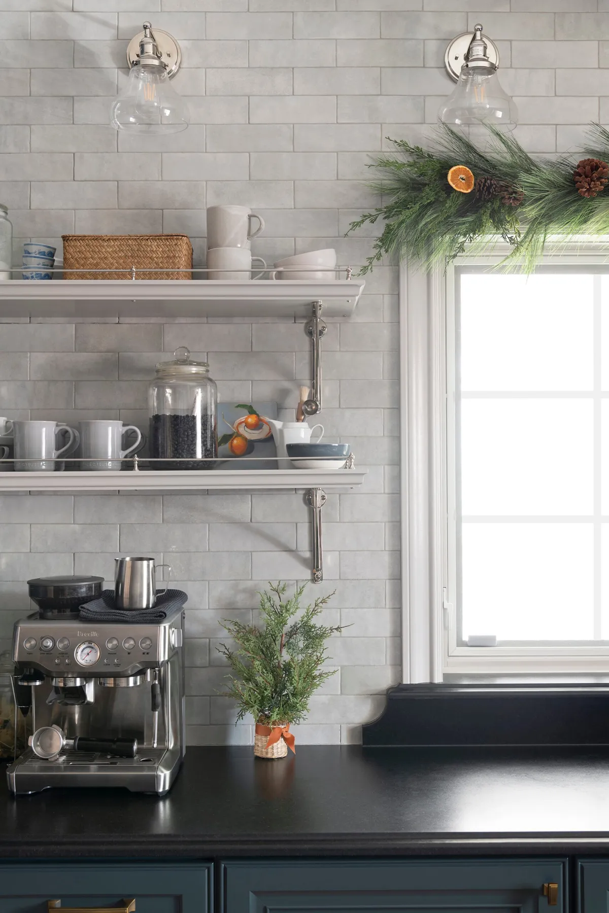 Christmas Tour: Decorating the Kitchen for the Holidays