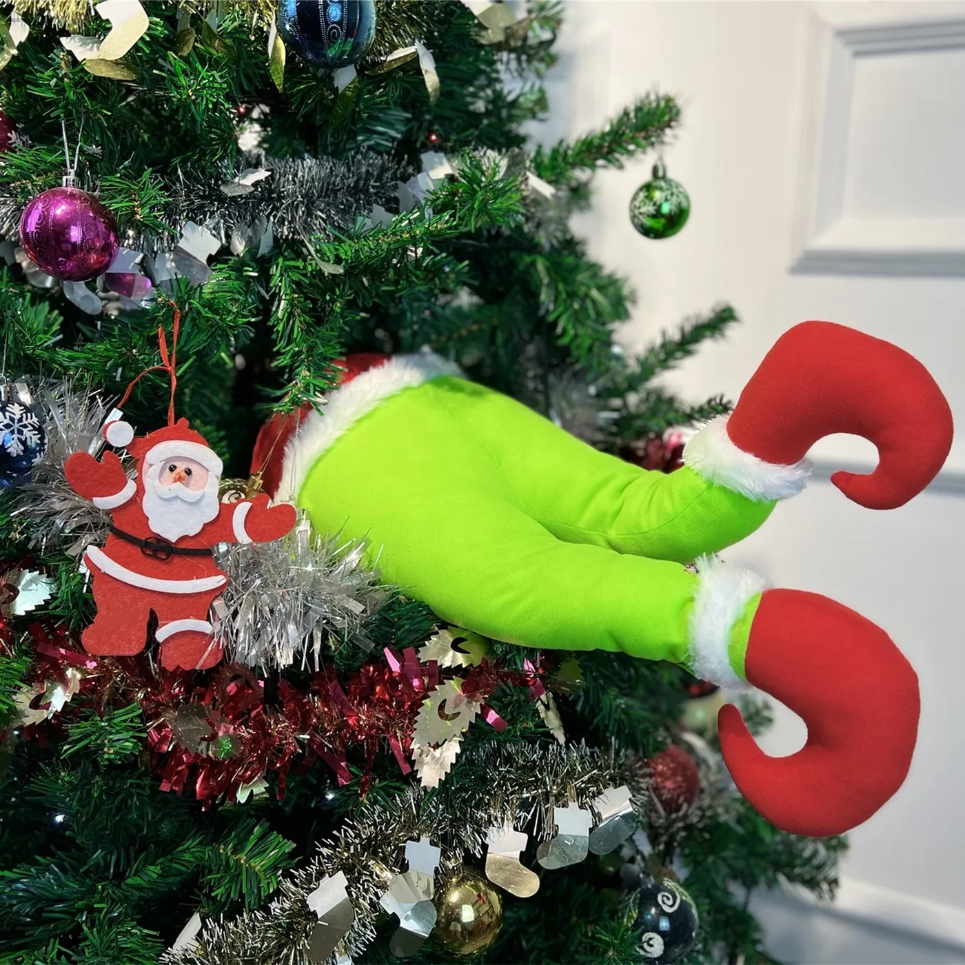 Christmas Tree Decorations, Christmas Green Monster Mauritius | Ubuy