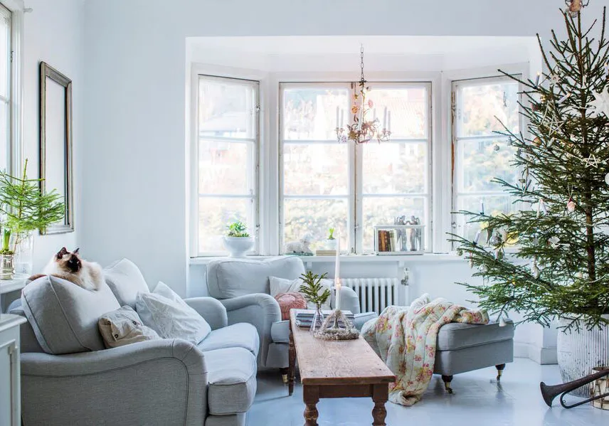 Christmas tree in every room and vintage furniture: fabulous Christmas with  a Swedish home 〛 ◾ Photos ◾ Ideas ◾ Design