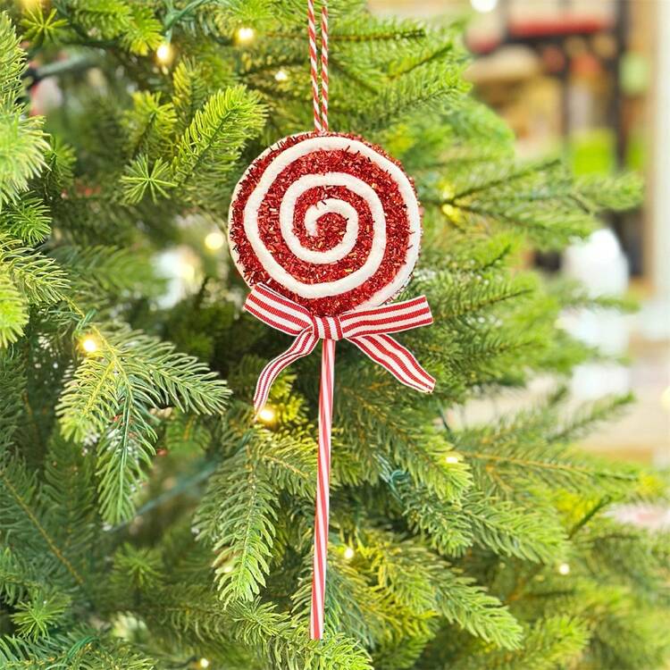 Christmas Tree Ornament, Hanging Lollipop Decor Portable Seasonal Holiday  Party Favor | SHEIN USA