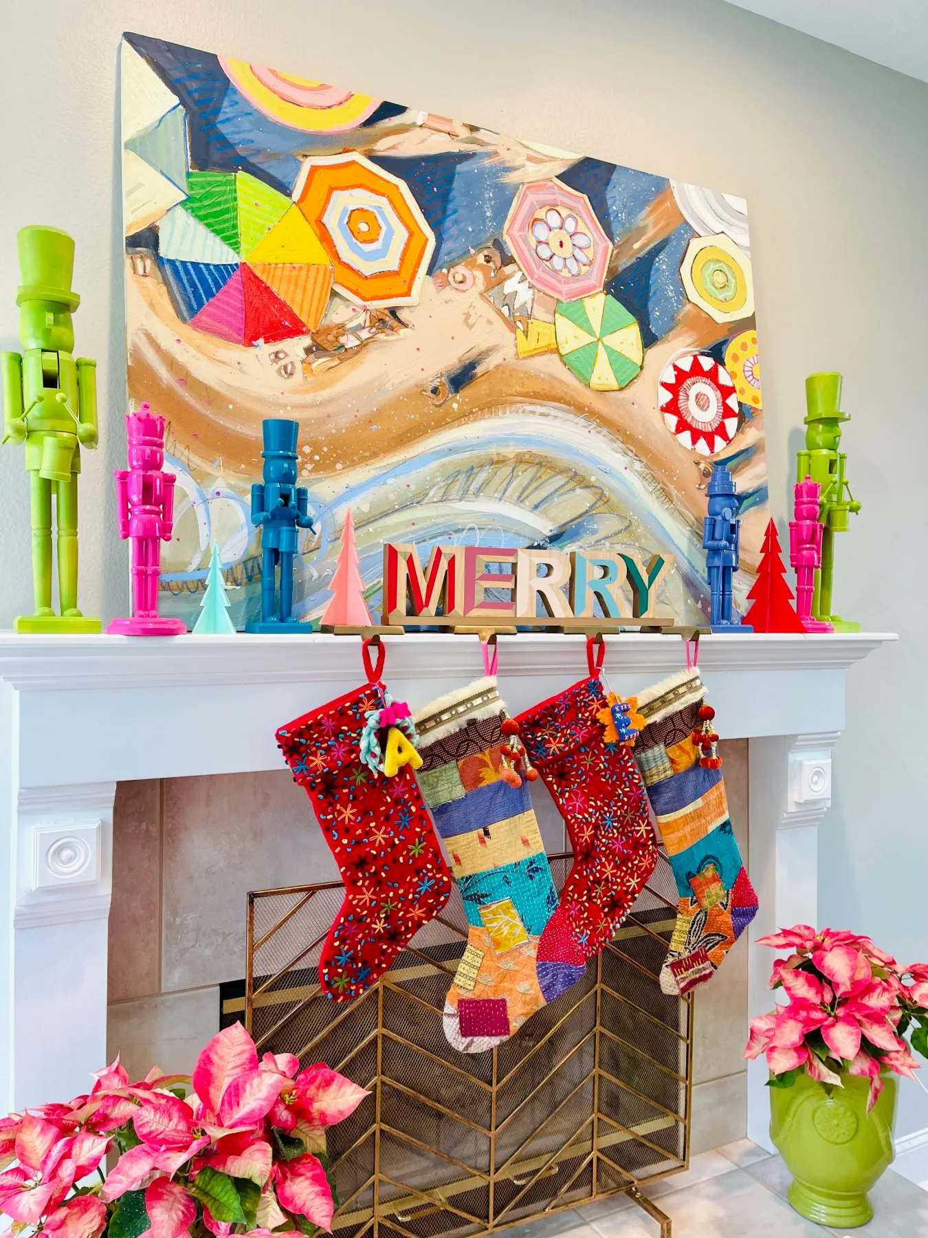 Colorful, Christmas Home Tour — Tippy Taylor