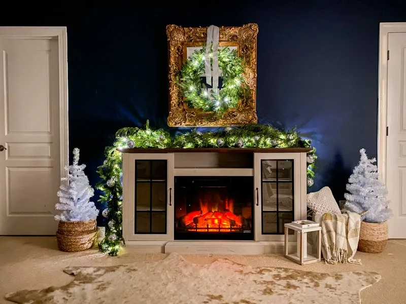 Cozy Electric Fireplace in the Bedroom - Love Your Abode