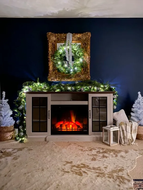 Cozy Electric Fireplace in the Bedroom - Love Your Abode