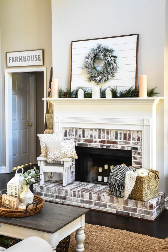 Cozy Winter Living Room