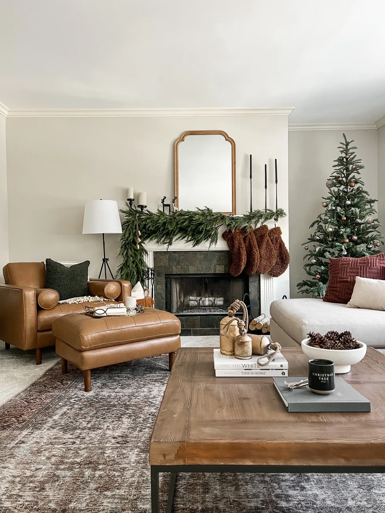 Cozy Winter Living Room
