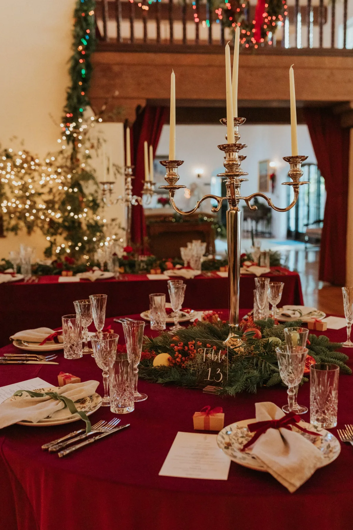Crimson-Themed Family Wedding with a Christmastime Glow — Santa Barbara  Wedding Style