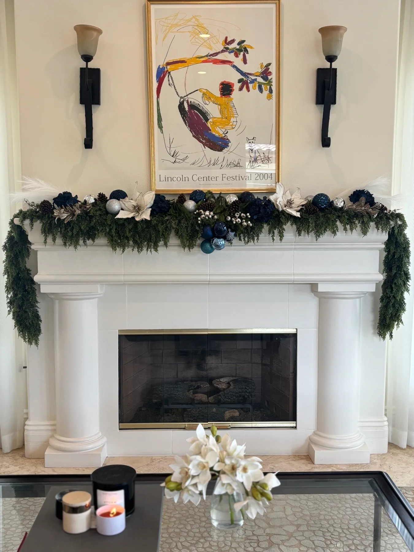 Custom Interior Mantel Styling | Merry Design Co., Orange County