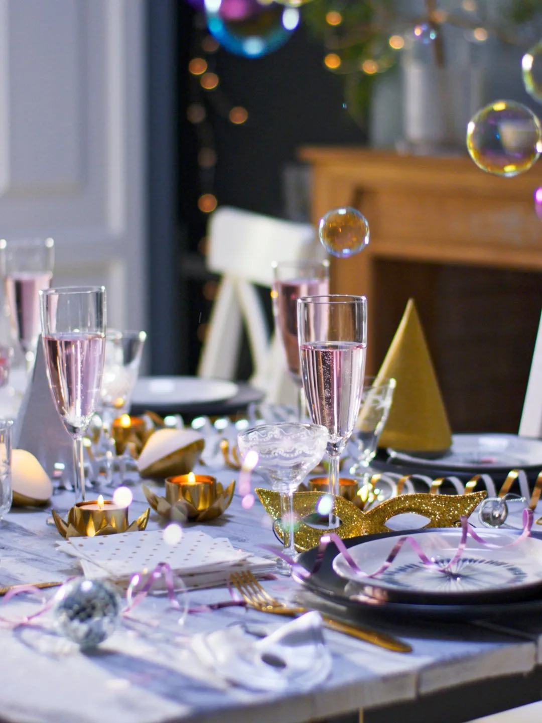 Decorating ideas for the New Year's Eve table - IKEA Spain