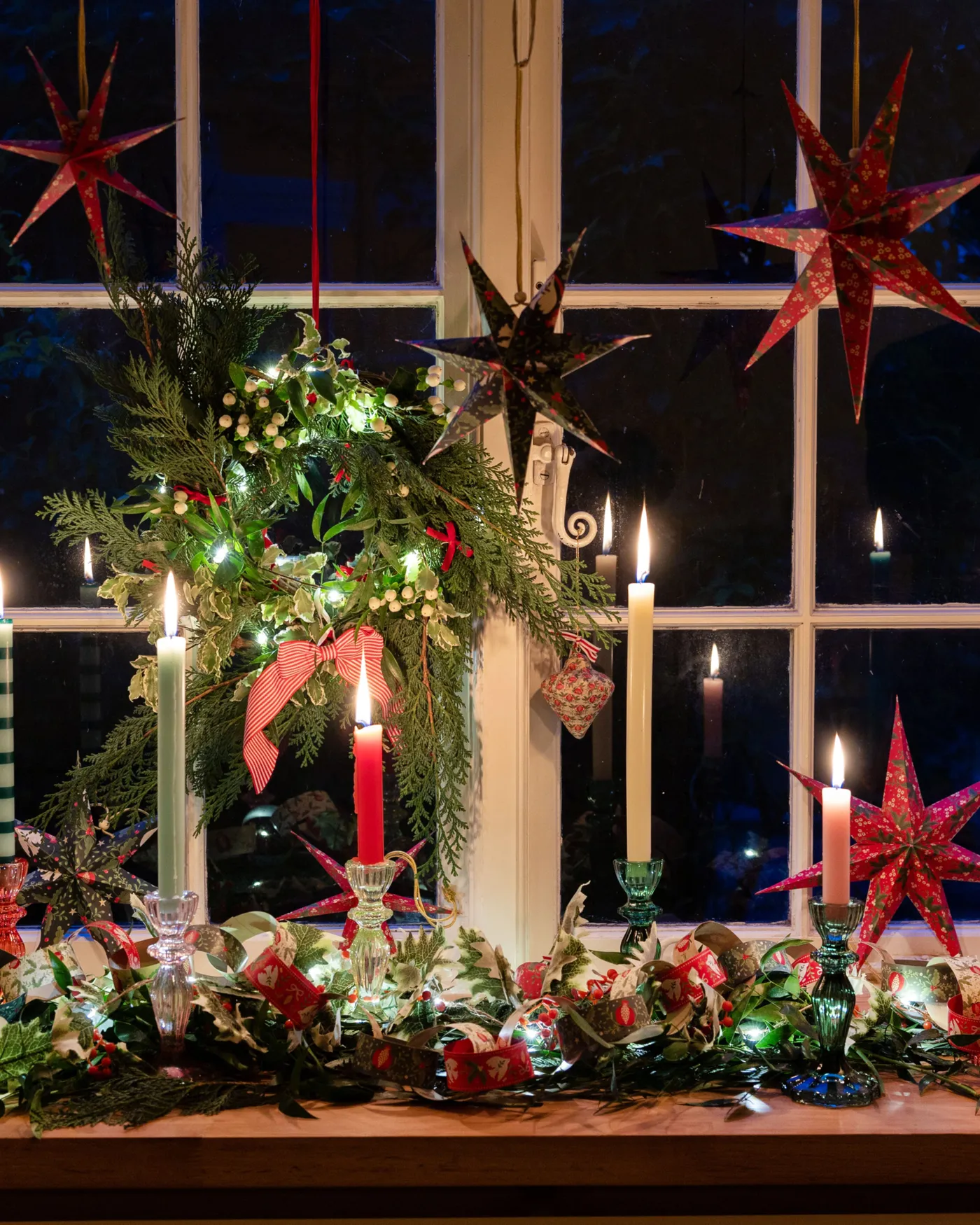 Decoration Christmas Window Lights Elegant Christmas Window Display Ideas