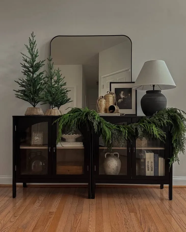 Designer-Inspired Christmas Console Table Looks - Farmhousehub
