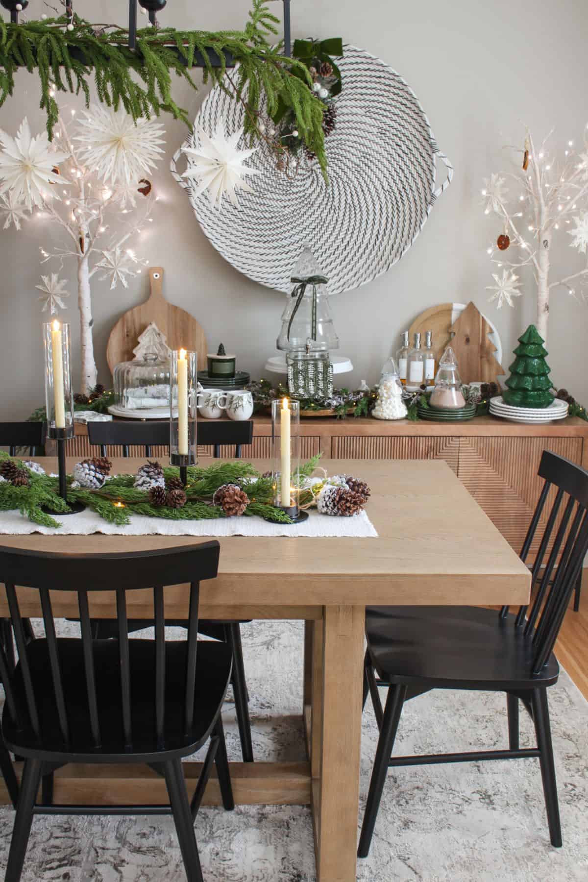 Dinner Party Winter Dining Room Table Decor How To Style A Table For Winter