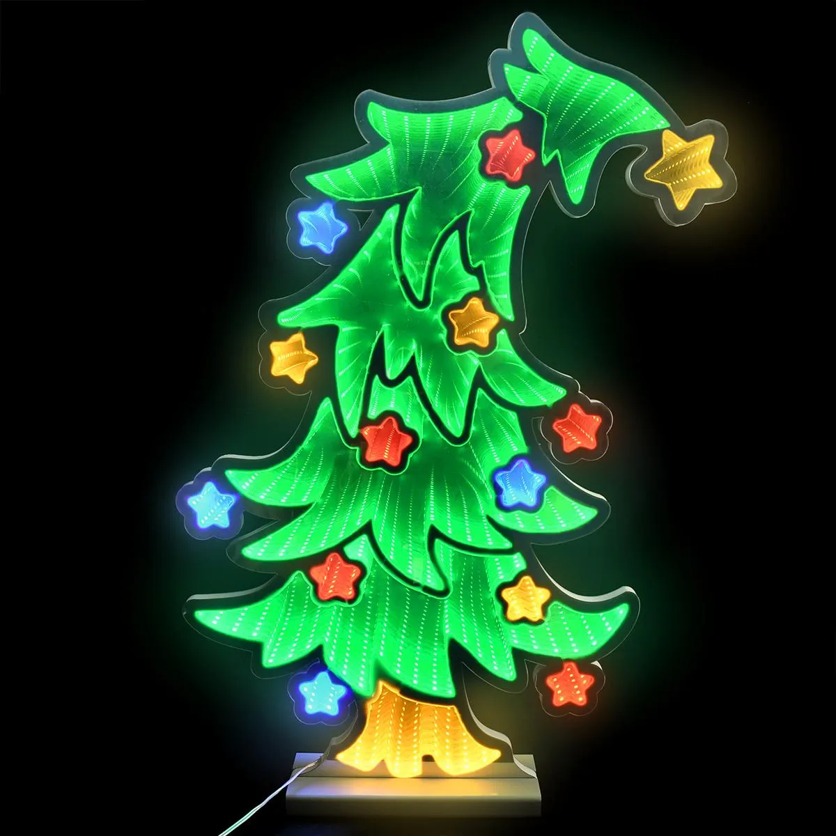 Direct Export, LED Infinity Melting Xmas Tree, 23.5'