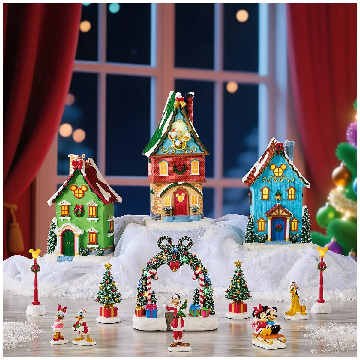 Disney Holiday Village 13 Piece | Costco Australia