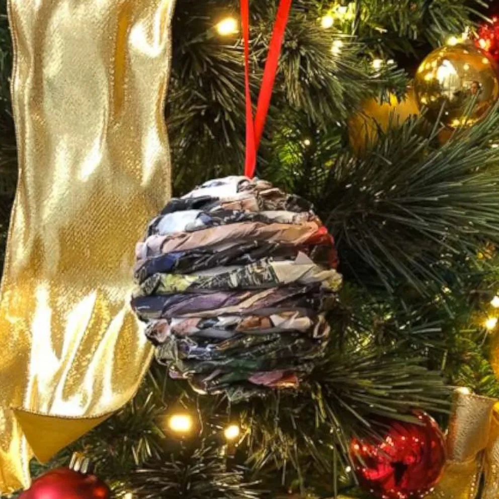 DIY Christmas crafts: Turn old magazines into festive upcycled ornaments
