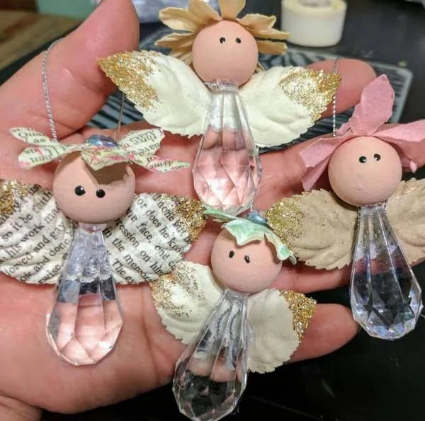 DIY Christmas Crystal Angel – Home and Garden