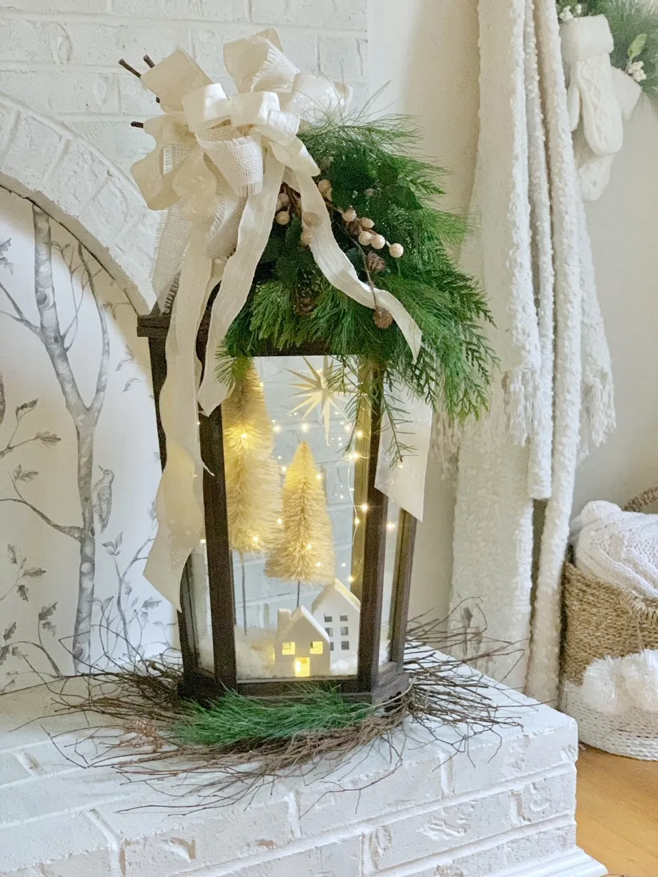 DIY Christmas Lanterns: How to Decorate Lanterns for the HolidaysDIY  Christmas Lanterns: How to Decorate Lanterns for the Holidays - Celebrated  Nest