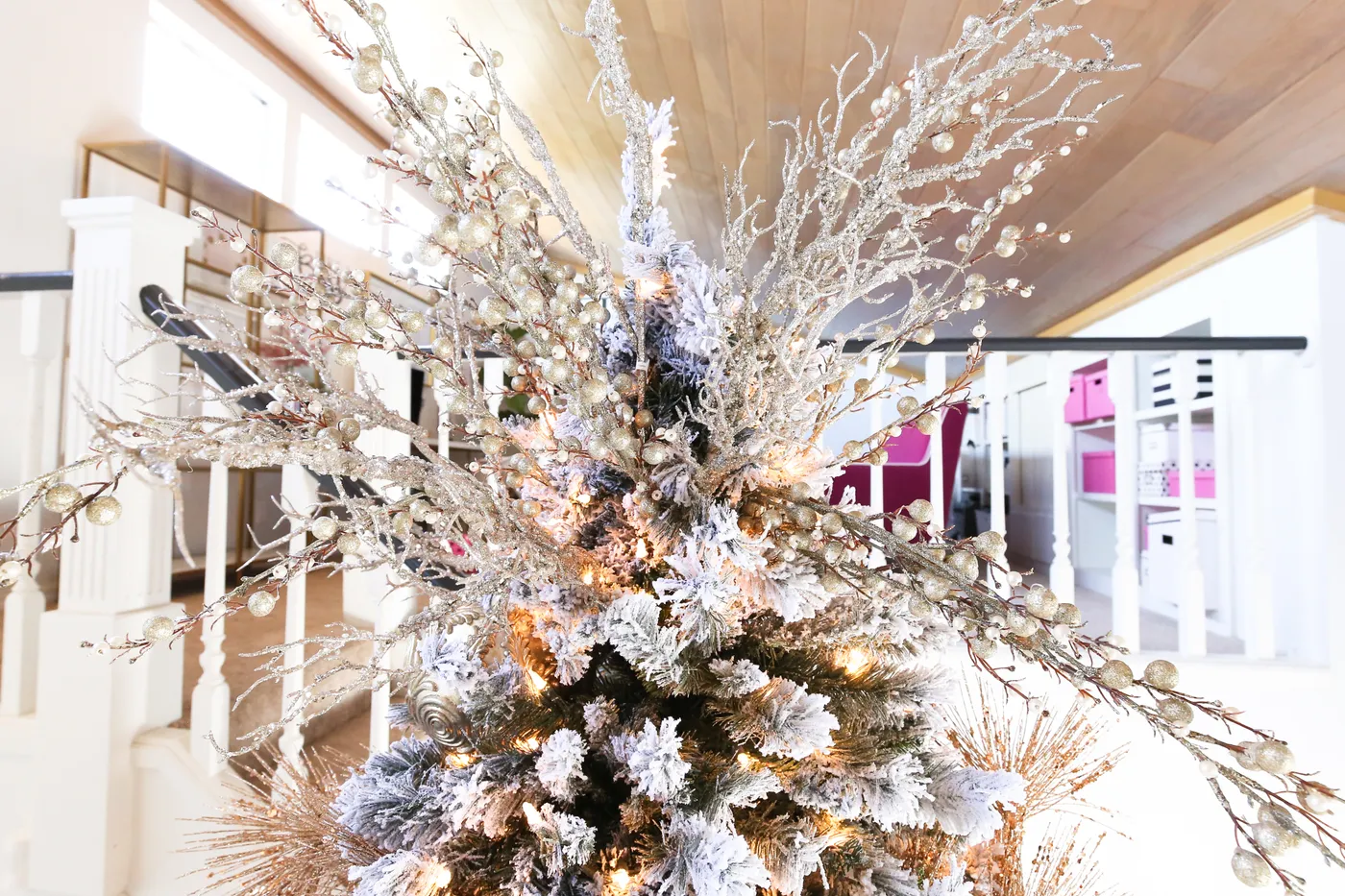 DIY Christmas Tree - Savannah's Pink Christmas Tree -