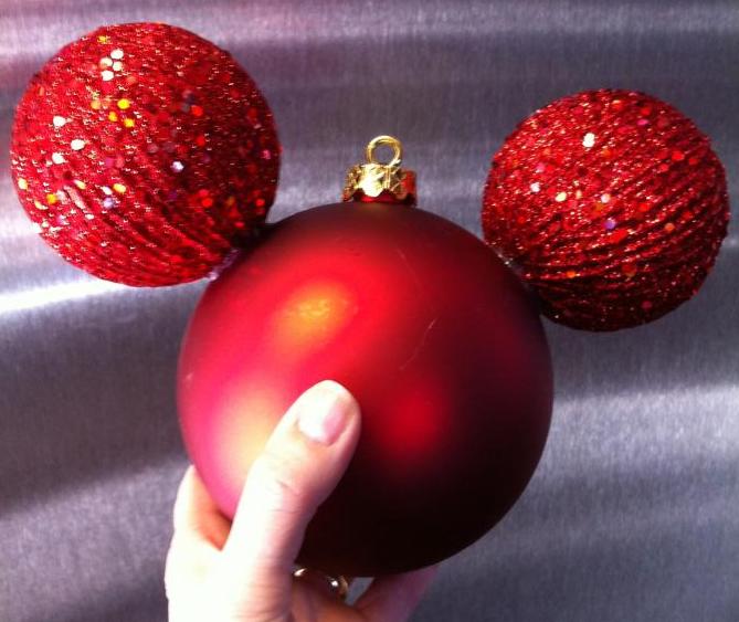 DIY Disney - Mickey Christmas Ornaments Part 1 - Living a Disney LifeLiving  a Disney Life