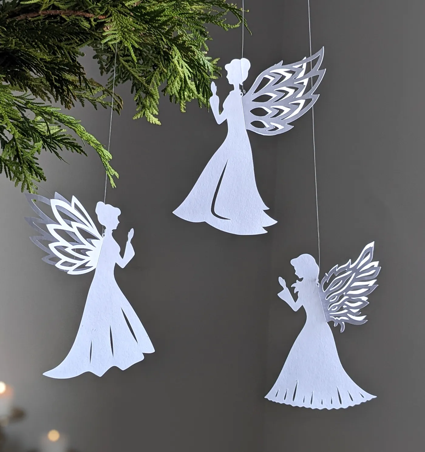 DIY Hanging Angels Archives » SVG Designs For a Magical Woodland