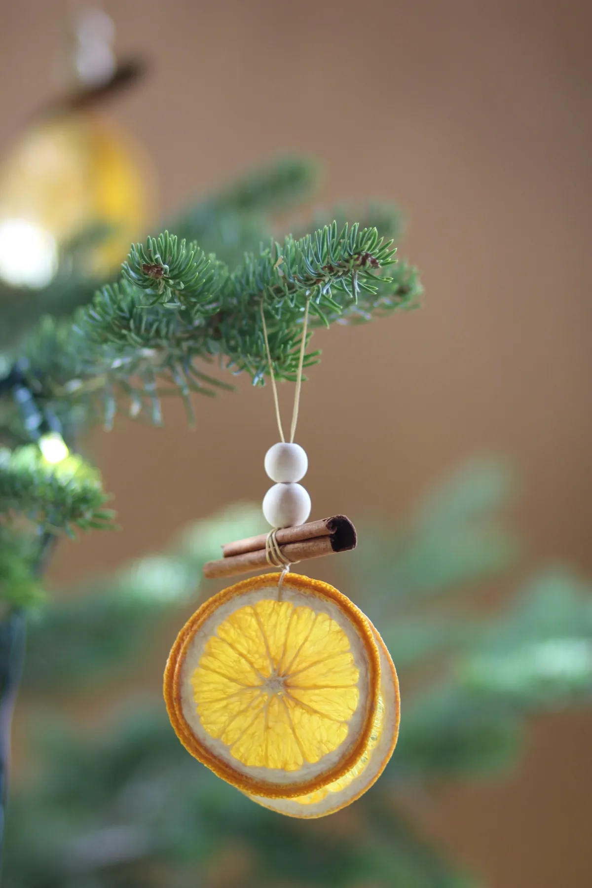 DIY Orange and Cinnamon Stick Ornaments – The Garden Spot