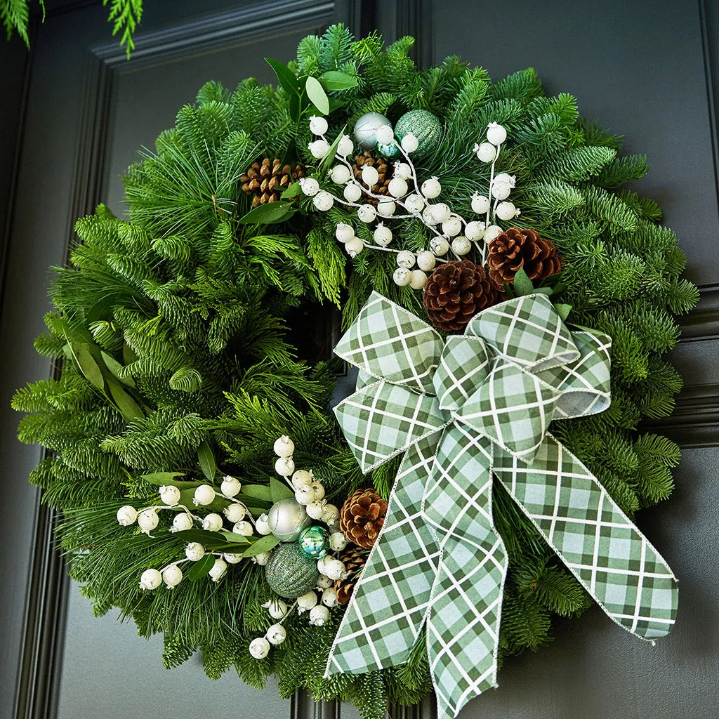 Doorstep Delivery of Farm-Fresh Wreaths – Lynch Creek Farm