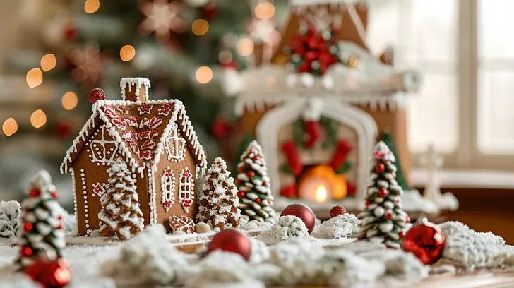 Download Festive Gingerbread House Image - Gingerbread, House, Christmas |  StockCake
